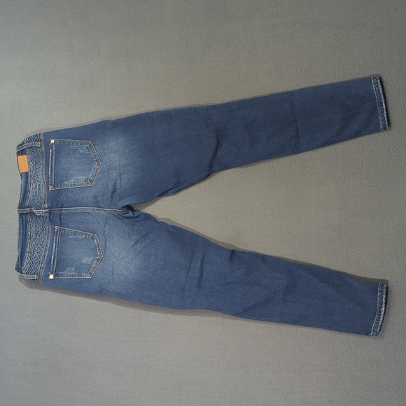 Judy Blue Jeans Women's 29 Blue Skinny Fit Moto Denim - Picture 2 of 12